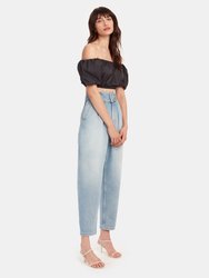 Joppo Pleated High Rise Jeans 