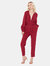 Julliaca Tie Waist Long Sleeve Jumpsuit