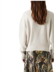 Mona Pullover In Clear Beige
