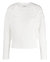 Nives Cotton Engineered Stitch Sweater In White