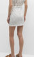 Perine Embroidered Dress In White