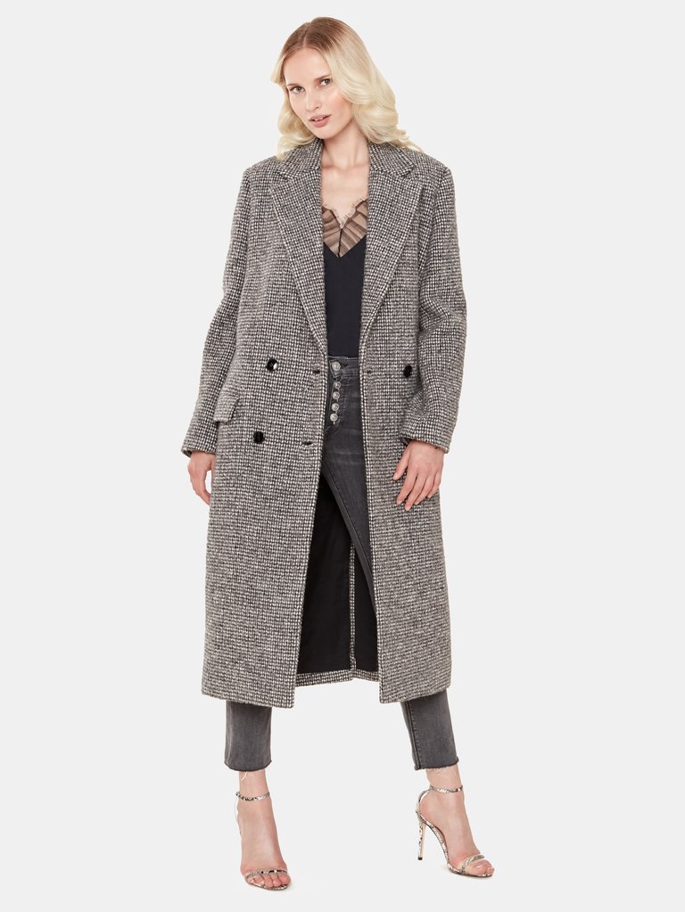 Sikinos Long Wool Coat