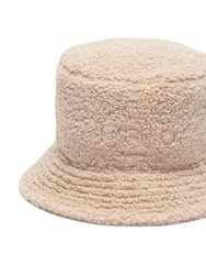 Veneto Fabric Bucket Hat - Beige
