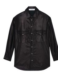 Zanzibar Leather Overshirt