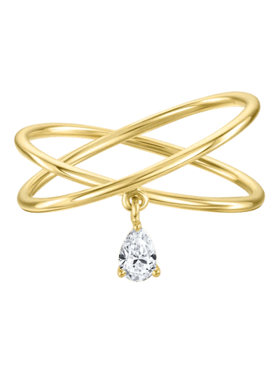 Isa Grutman Double Band Diamond Ring product