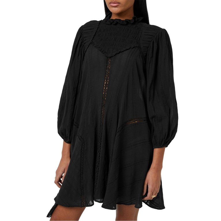 Isma Dress In Black - Black