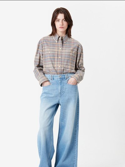 Isabel Marant Lemony Wide Leg Jeans - Light Blue product