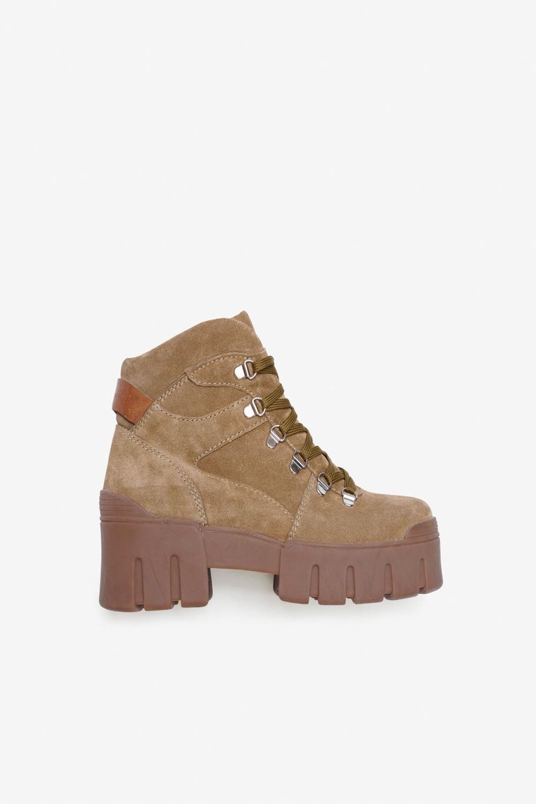 Mealie Chunky Boots - Taupe