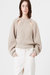 Palma Cashmere Open Back Sweater - Beige