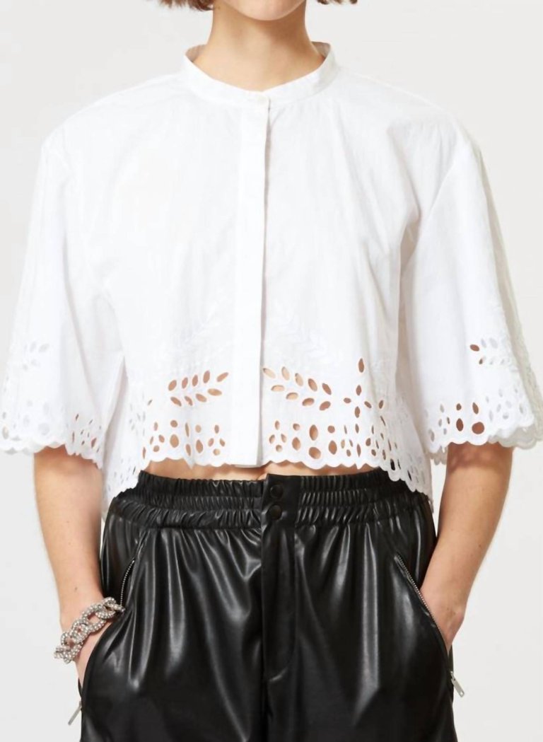 Rommy Blouse Top - White
