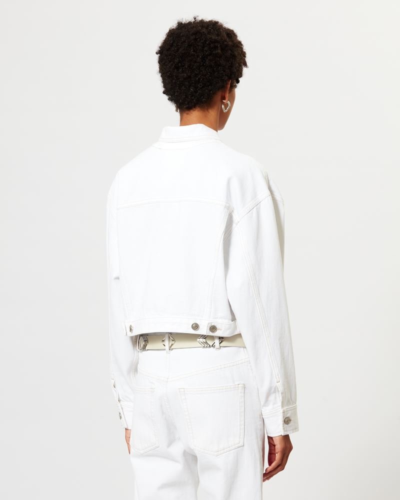 Isabel Marant Kalassia embroidered jacket - White