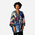 Fiji Silk Kimono Robe - Blue