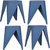 Furnishings Interspaceliving Zuho Multi-USe Stool - 4 - Grey Blue
