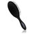 AquaShine Wet & Dry Soft-Touch Paddle Hair Brush - Black