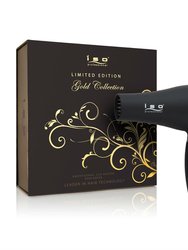 Digital 1875W Pro Ionic Hair Dryer With LCD Digital Display - Gold Collection