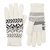 Women’S Chenille Snowflake Gloves In Ivory - Ivory