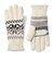 Women's Chenille Snowflakes Gloves In Ewe - Ewe