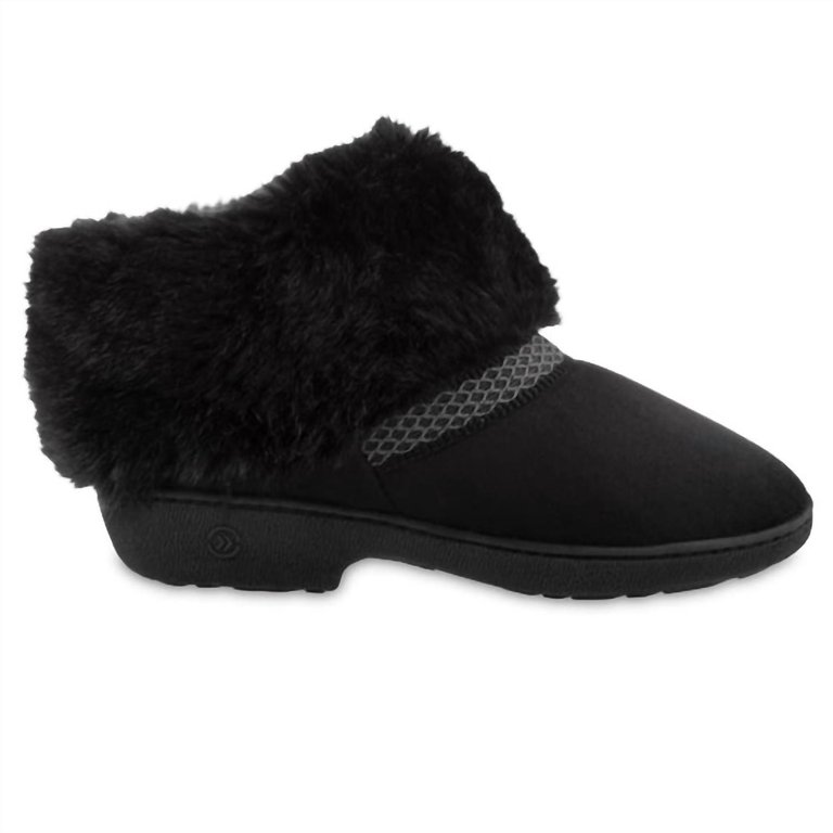 Women's Recycled Microsuede Mallory Boot In Black - Black