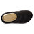 Women's Recycled Microsuede Puffer Clog Slipper In Black