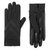 Women's Smartdri Chevron Shortie Touchscreen Gloves In Black - Black