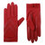 Women's Smartdri Chevron Shortie Touchscreen Gloves In Chili - Chili