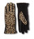 Women's Smartdri Fleece Wrist Gloves In Leopard - Leopard