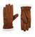 Women's Smartdri Smartouch Microfiber Gloves In Cognac - Cognac