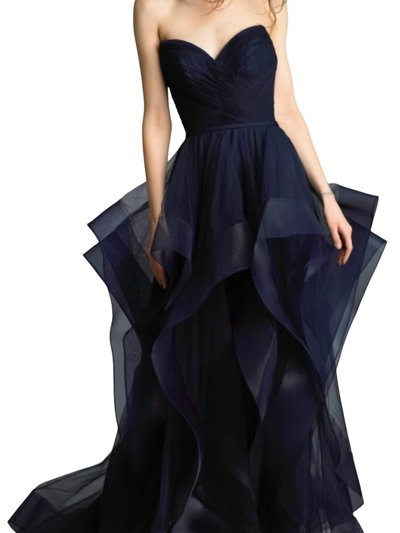 Issue New York Tulle Ball Gown - Navy product