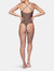 All Mesh Shape Thong Bodysuit