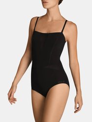 Shape Mesh Bodysuit - Black