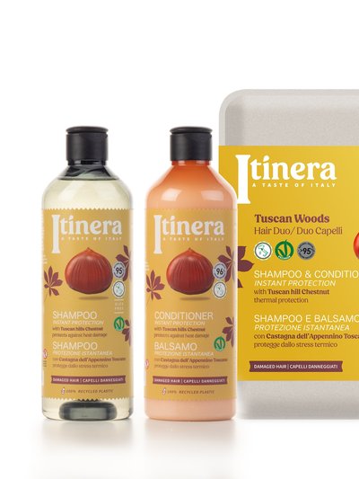 Itinera Tuscan Woods Gift Box with Instant Protection Shampoo & Conditioner product