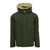 Men's Sherpa-Lined Hood Full Zip Jacket - Camo Green