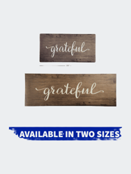 Oversized Cushioned Anti-Fatigue Kitchen Mat (Grateful)