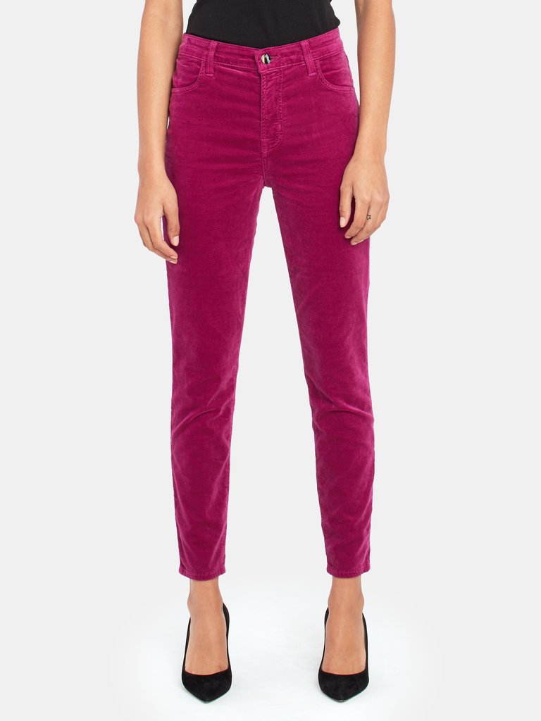 Alana High Rise Cropped Skinny Jeans - Victoria