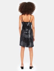 Brielle Velvet Mini Slip Dress