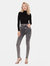 Elsa Saturday Super High Rise Skinny Ankle Jeans