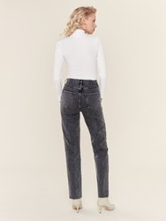 Elsa Sunday High Rise Straight Leg Jeans