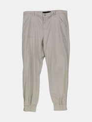 J Brand Women's Driftwood Arkin Zip Ankle Jogger Pants & Capri - Driftwood