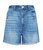 Joan High Rise Denim Shorts - Blue