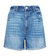 Joan High Rise Denim Shorts - Blue