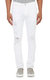 Men's Tyler White Solace Distressed Slim Fit Jeans - White
