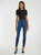 Natasha Sky High Button Fly Skinny Jeans