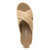 Quiver Natural Raffia Wedge In Sand