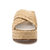 Quiver Natural Raffia Wedge In Sand