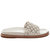 Robie Sandal In Off-White Woven - Off-White Woven