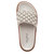 Robie Sandal In Off-White Woven