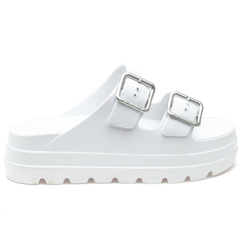 Women's Simply Eva Sandal In White - White