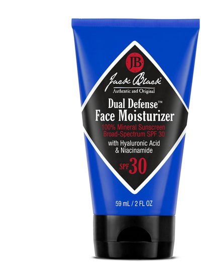 Jack Black Dual Defense Face Moisturizer 100% Mineral SPF30 product
