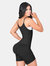 Shorts Bodyshaper With Covered Back & Perineal Zipper