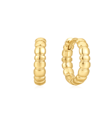 Apollo Huggies Earrings - Gold